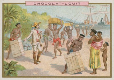 Déchargement de la cargaison d