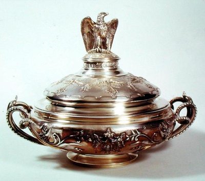 Plat de légumes, Service Napoléon III, 1855 - French School