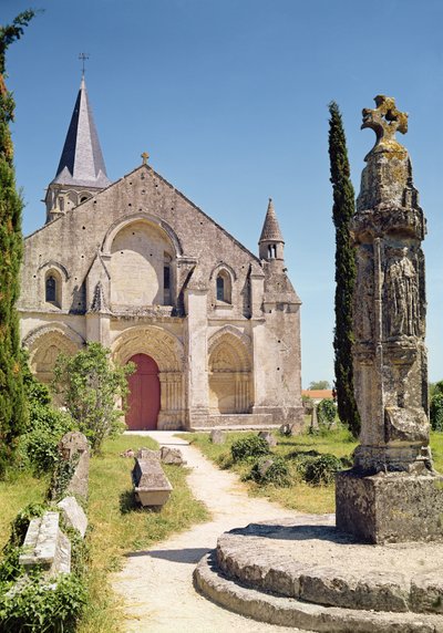 Vue de la façade de l