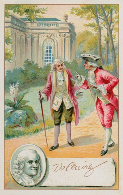 Voltaire, écrivain, historien et philosophe français des Lumières - French School