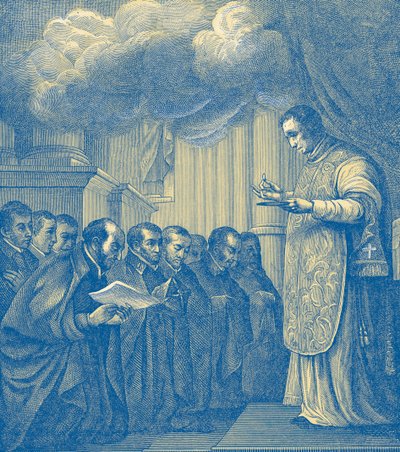 Vœu des premiers compagnons de Saint Ignace - French School