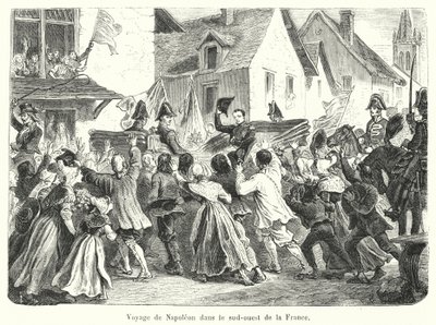 Voyage de Napoléon dans le sud-ouest de la France - French School