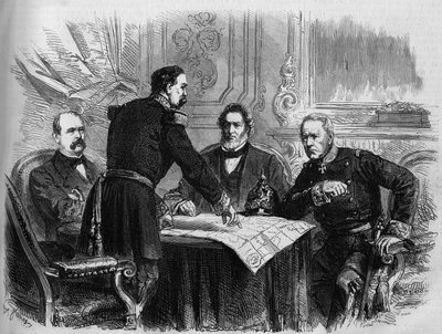 Guerre de 1870 - Siège de Paris : signature de l