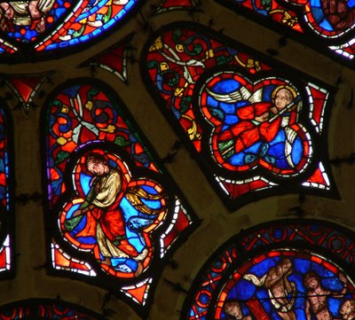 Fenêtre Ww représentant des anges, l