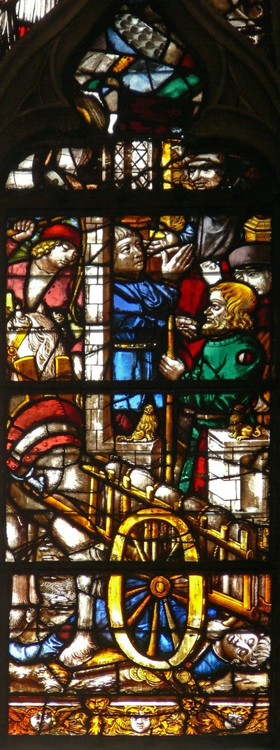 Une scène de la vie de Saint Nicolas - French School