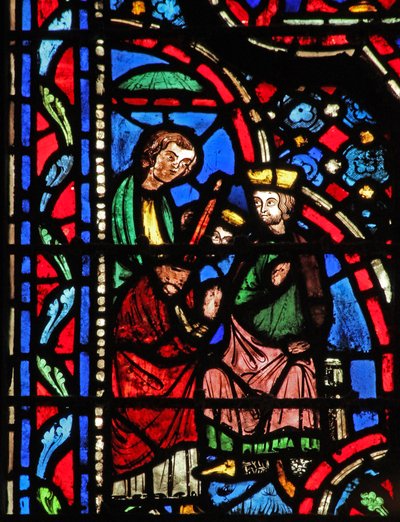 Samuel met Agag à mort I Sam XV 33 - French School