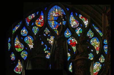 Un arbre de Jessé avec la Vierge et l