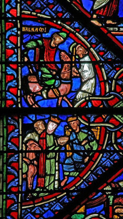 La reine de Saba ; Balaam et son âne - French School