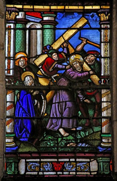 Fenêtre w4 - La Via Crucis - French School