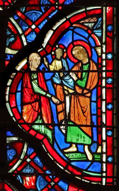 Isaïe prophétise le Christ. Is XI 6 ou XLII 1 - French School
