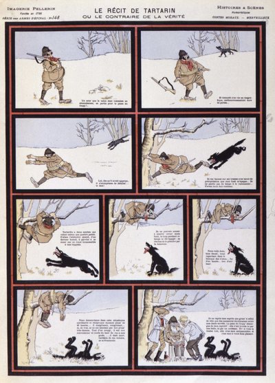 Chasse au loup, « Conte de Tartarin ou le contraire de la vérité » - image d