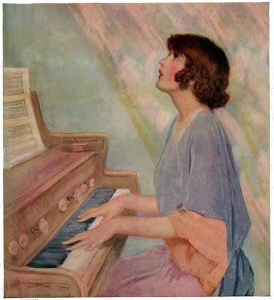Femme jouant de l