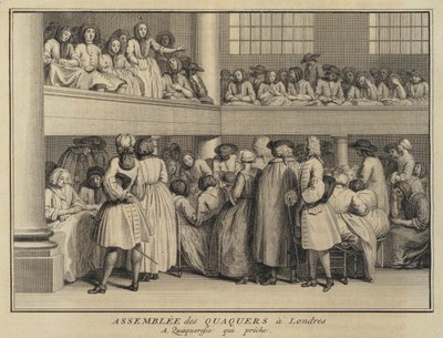 Femme prêchant lors d