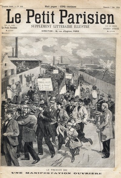 Manifestation ouvrière du 1er mai - French School