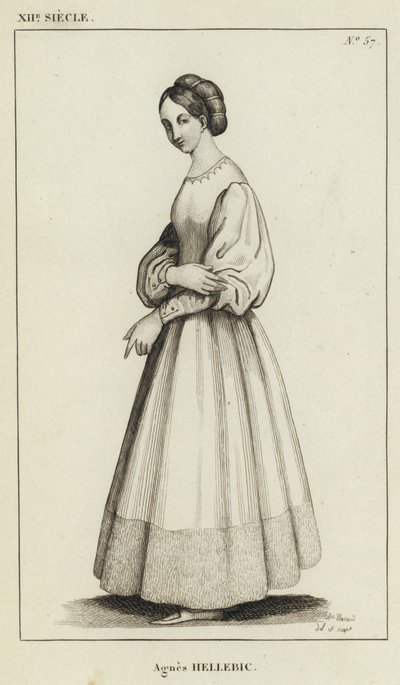 XIIe siècle, Agnès Hellebic - French School