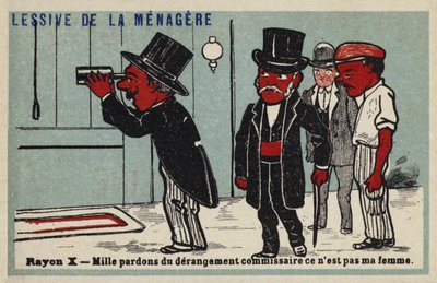 Rayons X - mille excuses pour le dérangement commissaire, ce n