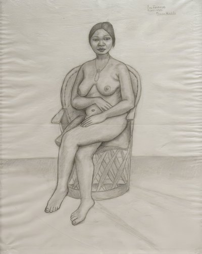 Eva Frederick nue - Frida Kahlo