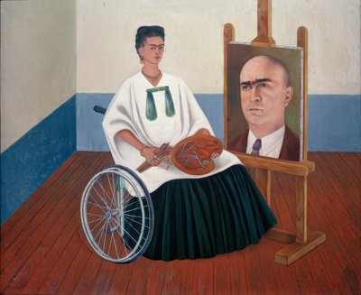 Autoportrait avec portrait du Dr Farill - Frida Kahlo
