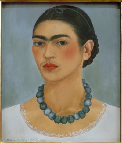 Autoportrait au collier - Frida Kahlo