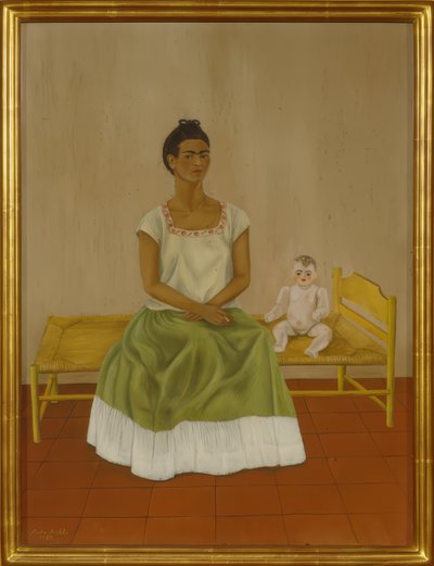 Autoportrait au lit - Frida Kahlo
