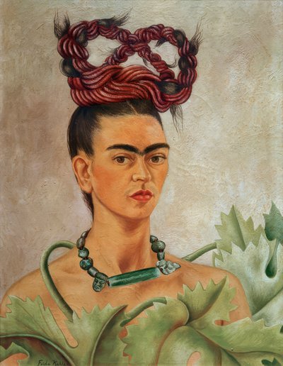 Autoportrait avec plat - Frida Kahlo