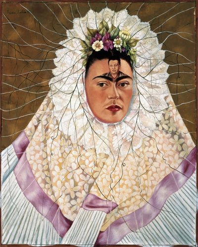 Autoportrait en Tehuana ou Diego en tête - Frida Kahlo