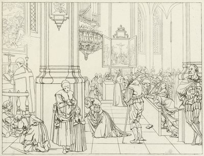 Illustration pour le Faust de Goethe - Friedrich August Moritz Retzsch
