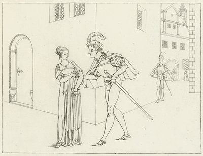 Illustration pour le Faust de Goethe - Friedrich August Moritz Retzsch