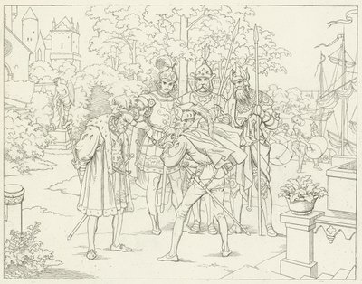 Illustration pour le Faust de Goethe - Friedrich August Moritz Retzsch