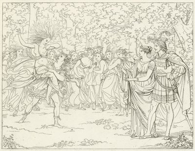 Illustration pour le Faust de Goethe - Friedrich August Moritz Retzsch