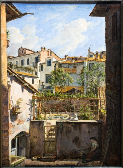 Arrière-cours italiennes - Friedrich Moosbrugger