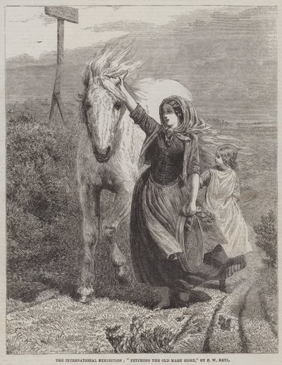 Ramener la vieille jument à la maison - Friedrich Wilhelm Keyl