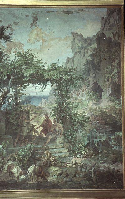 Ulysse chez le porcher Eumée, Scènes de l