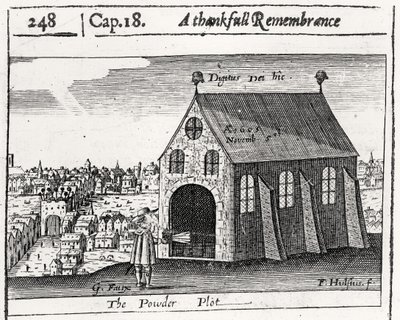 Un Souvenir Reconnaissant du Complot de la Poudre, 5 Novembre 1605 - Friedrich van Hulsen