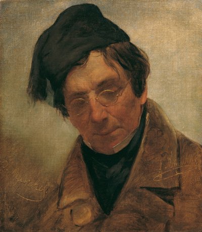 Le sculpteur Pompeo Marchesi - Friedrich von Amerling