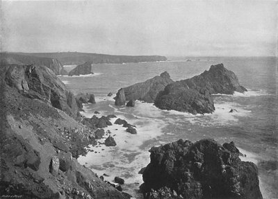 Vieille tête de lézard et Kynance Cove - Frith and Co