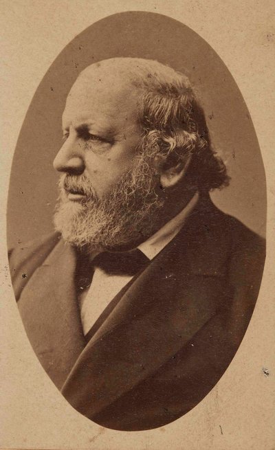 Portrait du compositeur Ferdinand von Hiller 1811-1885, c. 1880 - Fritz Luckhardt