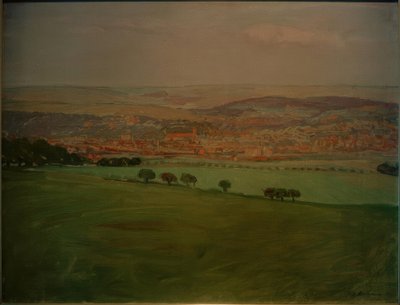 Vue sur Weimar depuis l