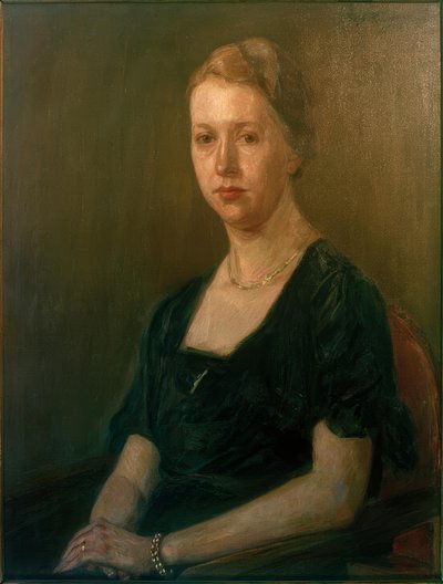 Portrait de Hertha Römer - Fritz Mackensen