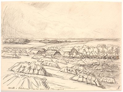 Au milieu du soleil se trouvait un vieux manoir - Fritz Syberg