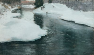 Dégel printanier - Fritz Thaulow