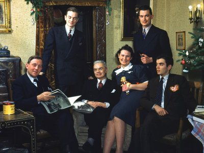 Famille et maison à Dresde, Allemagne du Dr. Fritz Gustav Wentzel et de sa femme Verna - Fritz Wentzel