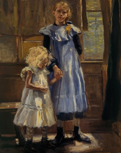Deux filles - Fritz von Uhde