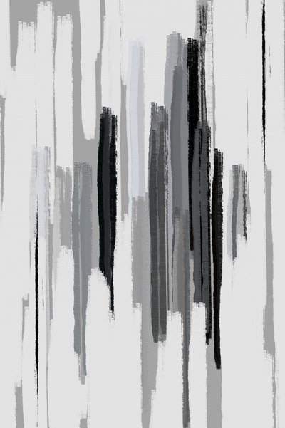 Lignes monochromes modernes - Fun Qui