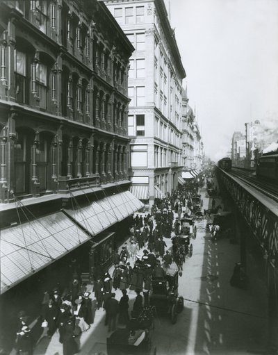 Sixième Avenue entre les 23e et 18e Rues, New York - G.P. Hall und Sohn