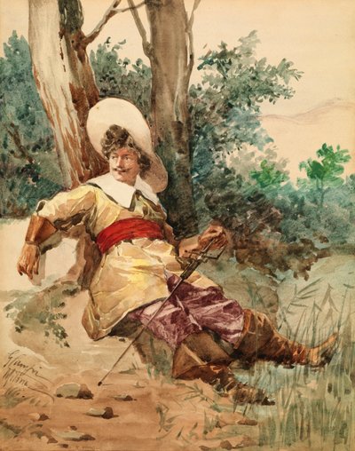 Mousquetaire au repos, n.d. - G. Camfri