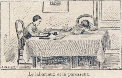 Devoirs envers soi-même : le corps. Travail et paresse - G. Dascher