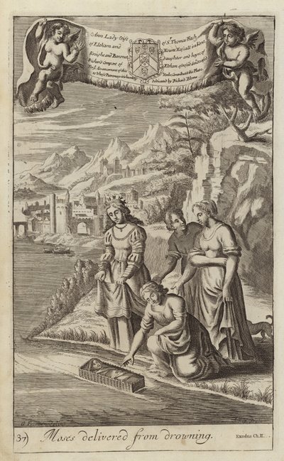 Moïse sauvé des eaux - G Freman
