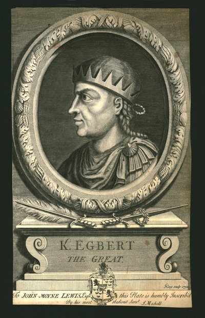 Le roi Egbert le Grand, 1732 - G King