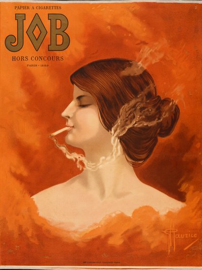 JOB Papier à Cigarettes — Hors Compétition Paris 1889 - G. Maurice